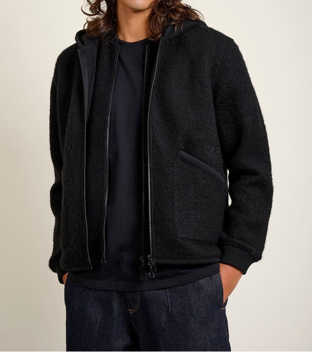 veste zippée Aubin black Hero Seven