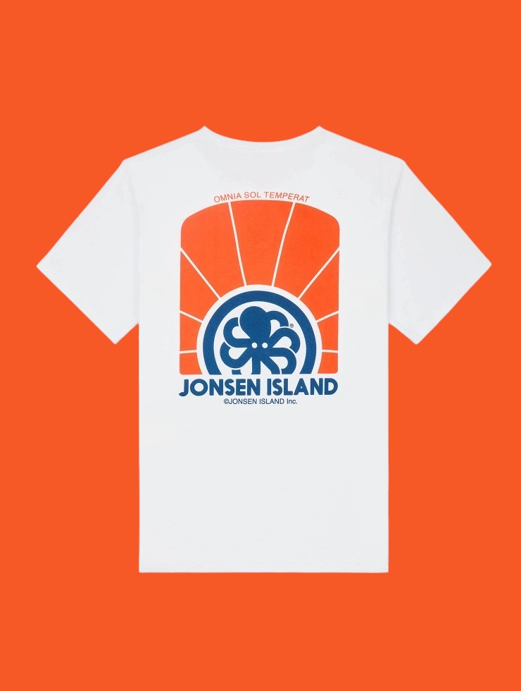 T-SHIRT Classic Omnia Sol White Josen Island