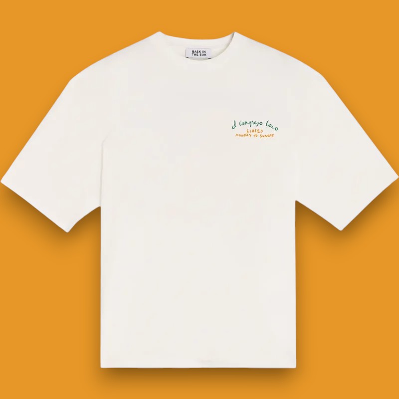 Tee shirt natural CRAB Bask in the sun