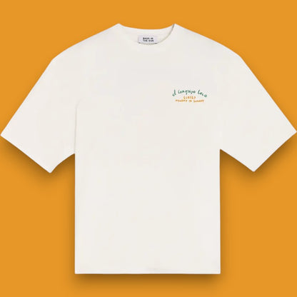 Tee shirt natural CRAB Bask in the sun